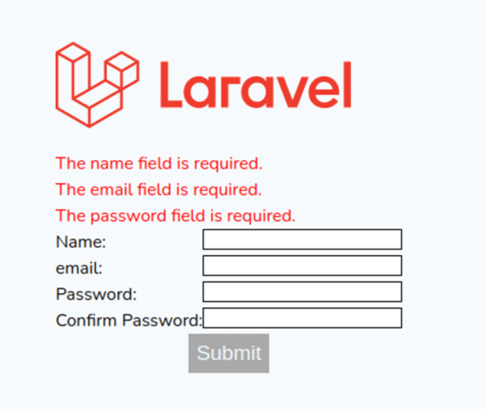 form validation