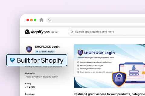 SHOPLOCK Login