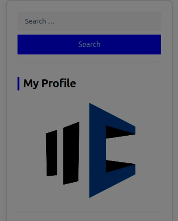 custom sidebar frontend