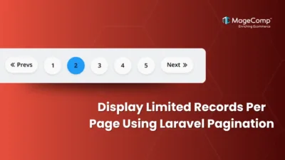 Display Limited Records Per Page Using Laravel Pagination